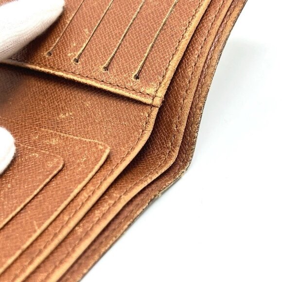 LOUIS VUITTON M60879 Porte Billets-Cartes Cr_dit Bill Compartment Folded wallet - Picture 9 of 16